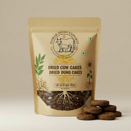 Dried Cow Dung Cakes